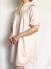 Load image into Gallery viewer, Christian Dior Puff Sleeve Slip Dress Nightgown (XXS)
