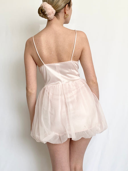 1960s Tiny Dancer Ballerina Slip Dress (P)
