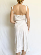 Load image into Gallery viewer, Eyelet 1950s Cottage Slip Dress (S/M)
