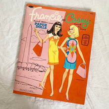 Load image into Gallery viewer, Original 1967 “Francie and Casey” Barbie Mod Retro Paper Dolls
