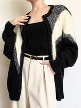 Load image into Gallery viewer, Ice Caps Vintage Wool &amp; Angora Cardigan (L)
