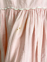 Load image into Gallery viewer, Pink Pinstripe 1950s Party Dress (XS)
